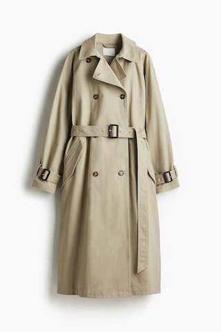 H & M - Belted trench coat - Beige | H&M (US + CA)