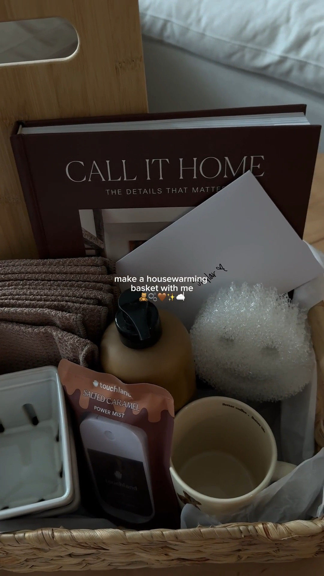 Housewarming basket for my bestie🧸✨ Everything is from Amazon!!

#LTKFindsUnder100 #LTKStyleTip #LTKHome