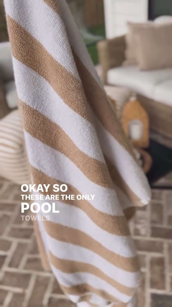 back porch refresh // towels // cushions // planters // decor // outdoor furniture 

#LTKSeasonal #LTKHome