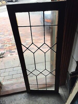Sg 829 Antique Leaded Glass Window 20" X 50" | eBay US