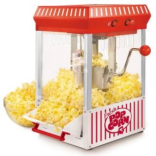 Nostalgia Vintage Collection 2.5 oz. Red Kettle Countertop Popcorn Machine KPM200 - The Home Depo... | The Home Depot
