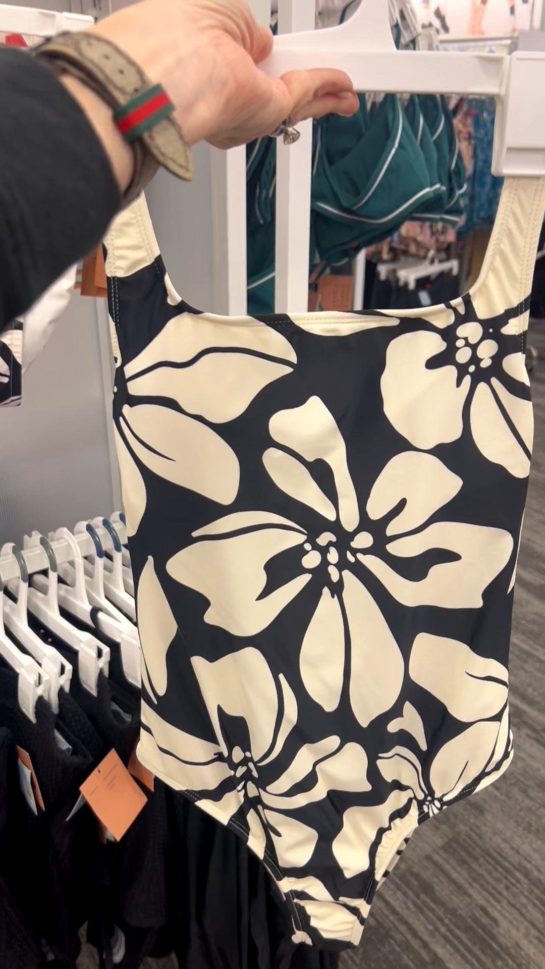 navy and white swimsuit, one piece swimsuit, floral swimsuit, beach outfit, pool outfit 

#LTKootd #LTKFindsUnder50 #LTKSeasonal