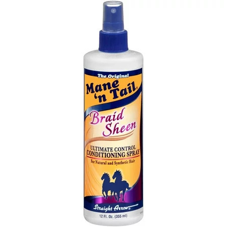 MANE N TAIL - BRAID SHEEN CONTROL SPRAY 12 Oz. * BEAUTY TALK LA * | Walmart (US)