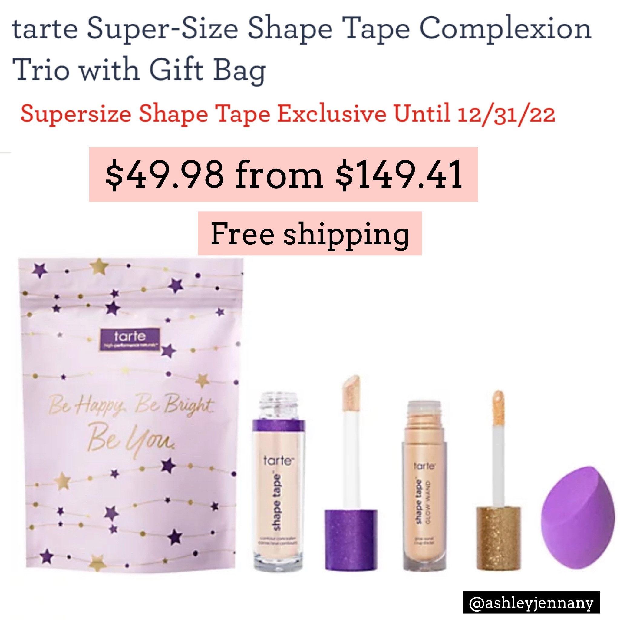 Tarte shape tape concealer 

#LTKbeauty #LTKsalealert #LTKunder50