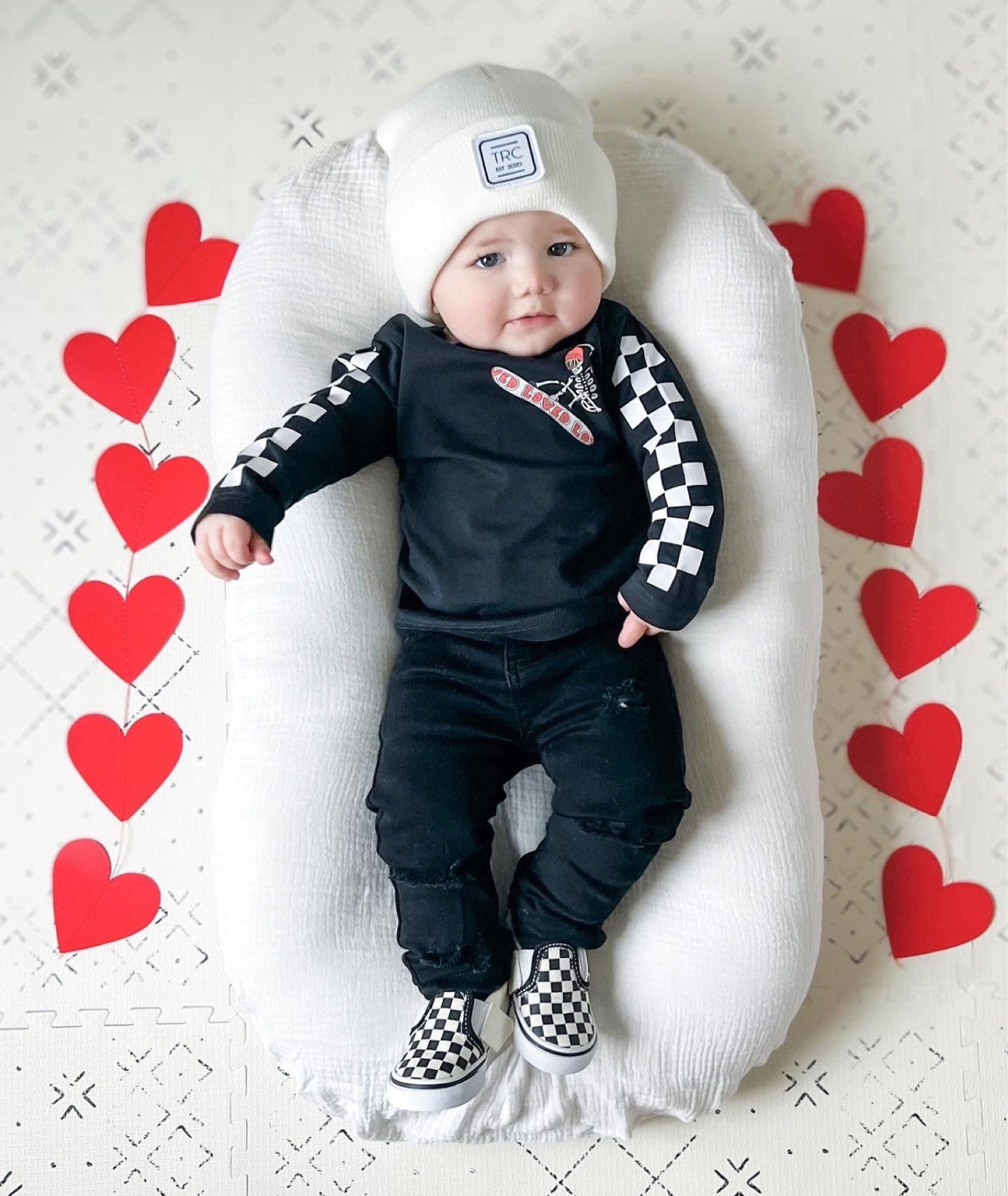 The cutest baby Valentine! 

Follow us on IG for outfit ideas: @little_rex_emory 

#LTKSeasonal #LTKbaby #LTKkids