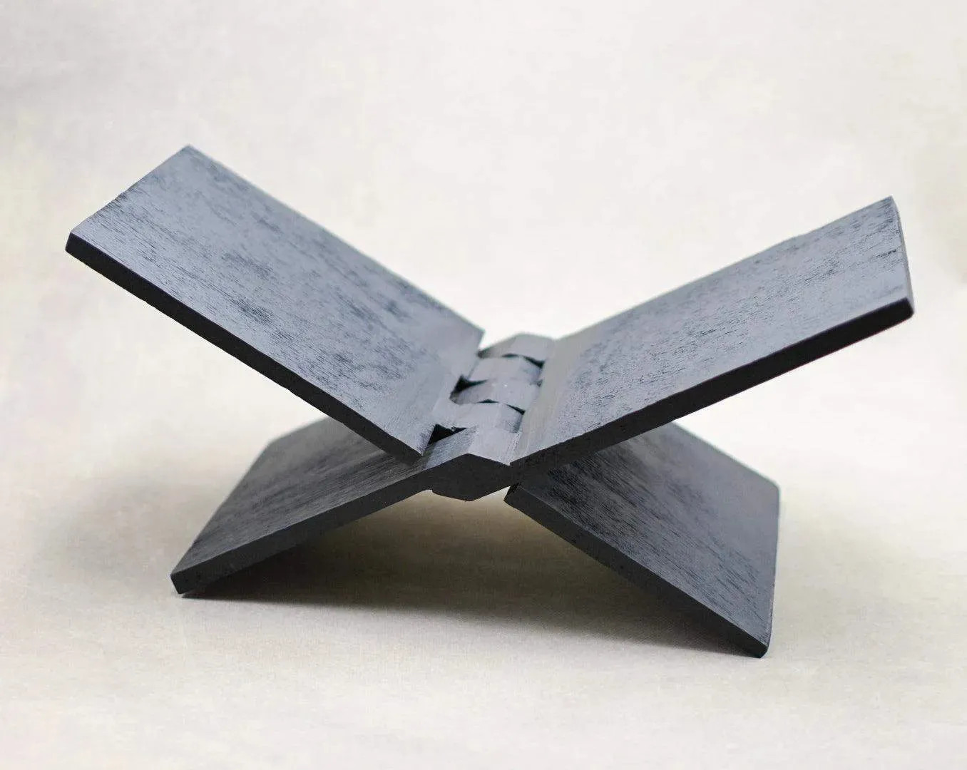 Black Wooden Book Holder | Maple Village Lane