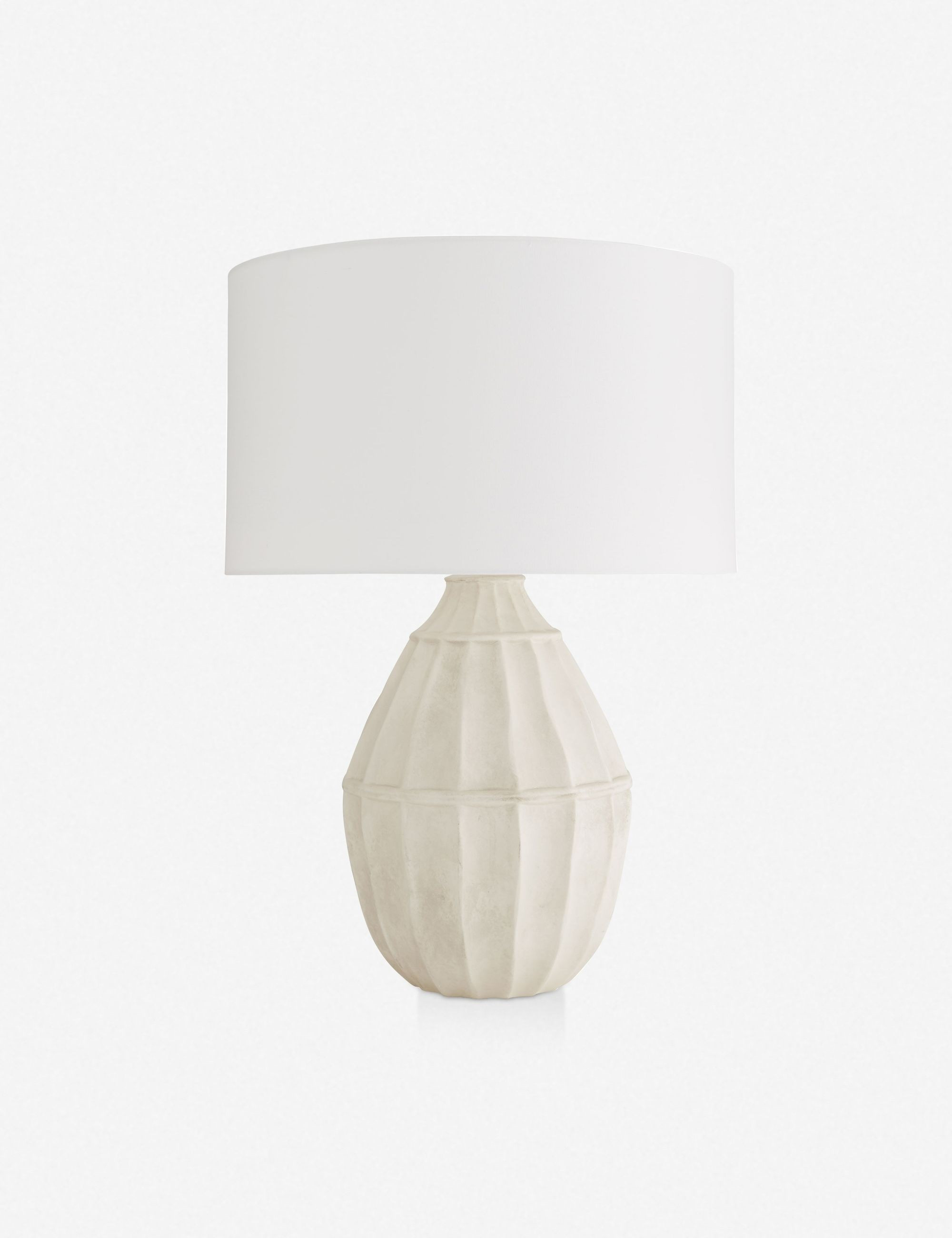 Beth Webb for Arteriors Tangier Table Lamp, Eggshell | Lulu and Georgia 