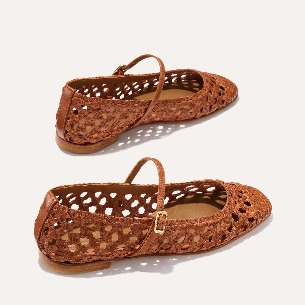 The Fonteyn Jane - Saddle Woven Leather | Margaux