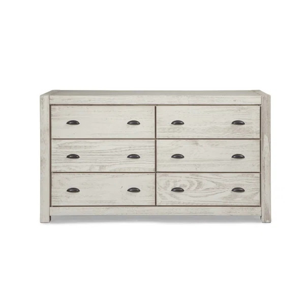 Montauk 6 Drawer Double Dresser | Wayfair North America