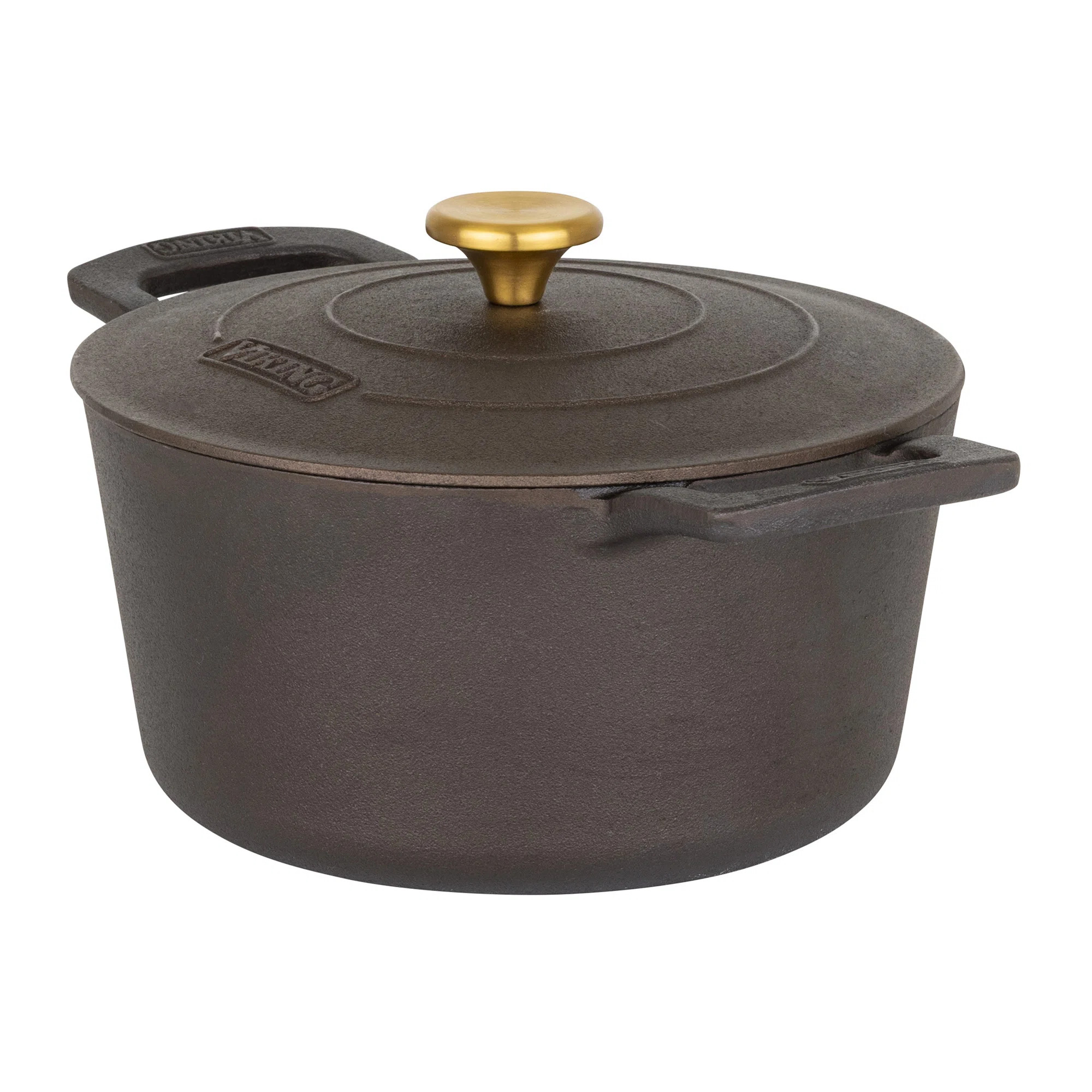 Viking Cast Iron 5-quart Dutch Oven, Bronze | Wayfair North America