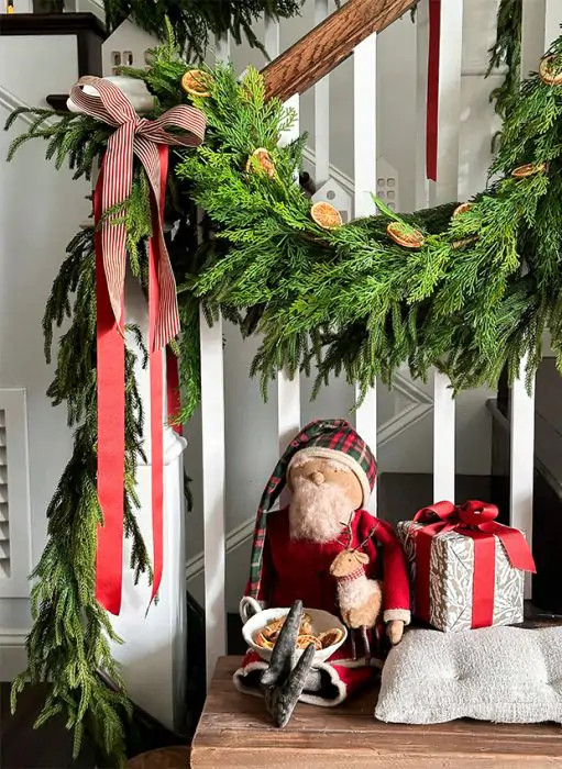 Decorative Woodland Cedar Garland | Antique Farm House