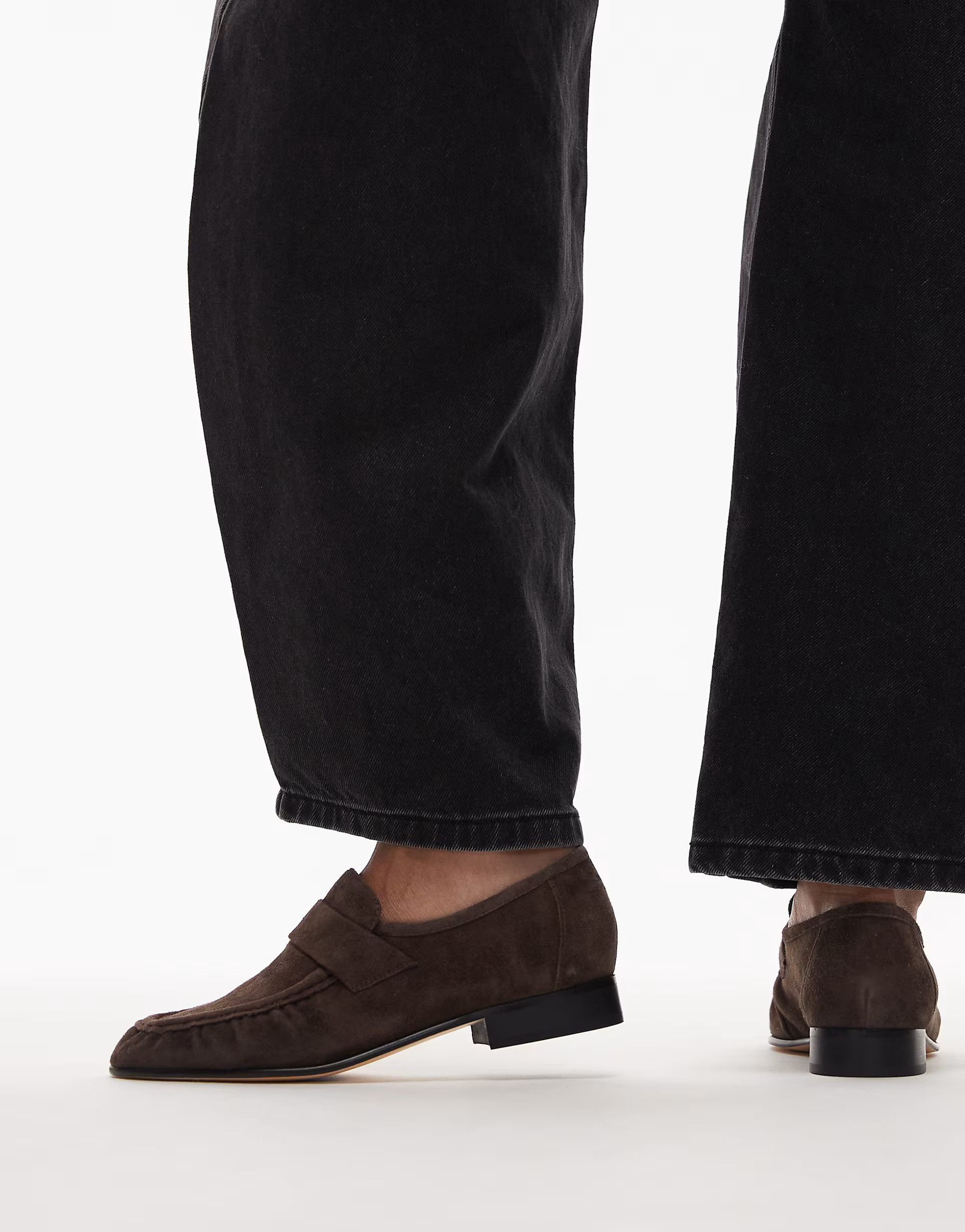 Tony Bianco Gatsby suede loafers in expresso brown | ASOS | ASOS (Global)