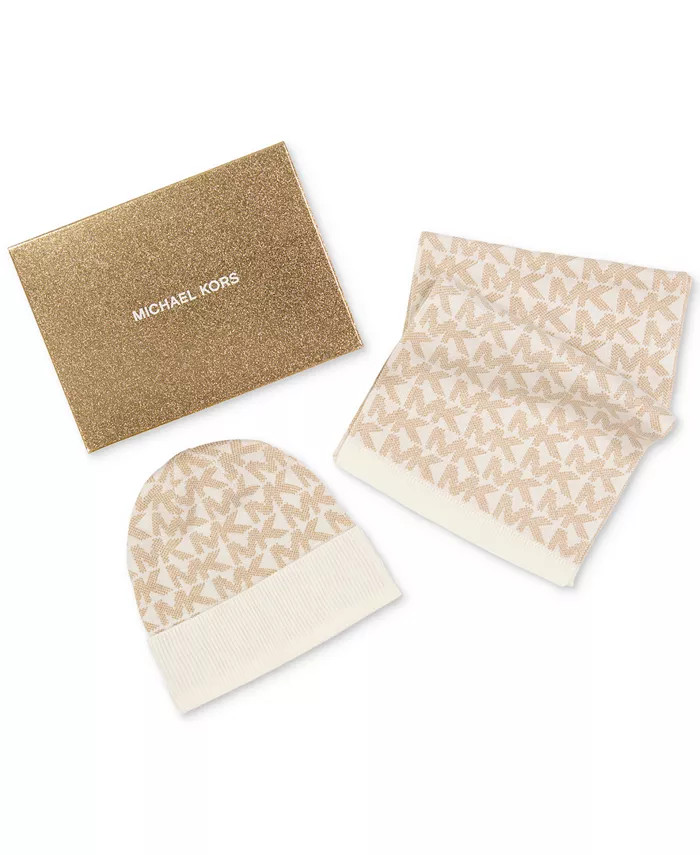 Michael Kors Women's Logo Shine Gift Box Set 2 Pieces & Reviews - Women - Macy's | Macys (US)