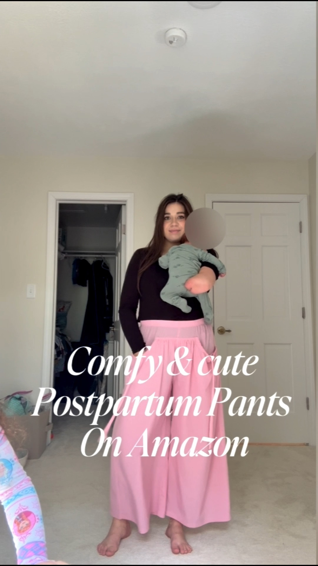 Living in these postpartum pants because they’re comfy, cute, AND stylish 🙌✨ Perfect for newborn snuggles, school drop-offs, or just feeling put together while healing. 🫶

If you’re in your postpartum era or just want the coziest pants ever → these are a must. 

#LTKSaleAlert #LTKBaby #LTKBump