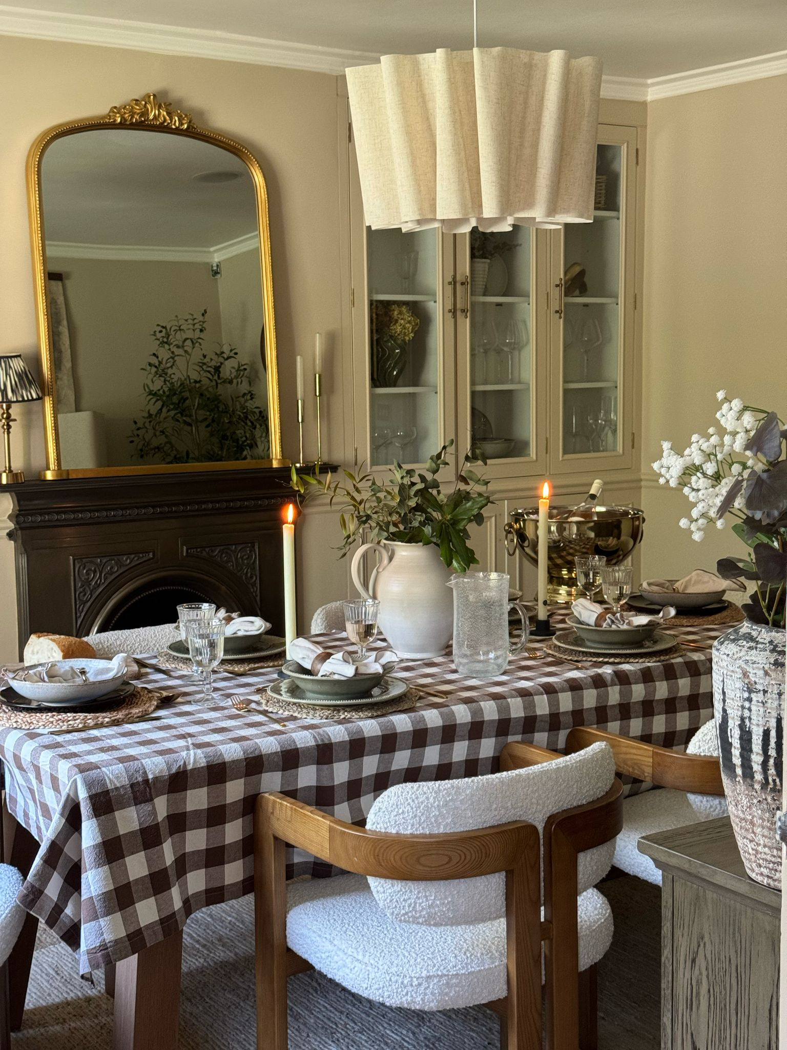 Home interiors, dining room, hosting era, high street homewares, H&M home, Soho home, country home decor, dinner party styling 

 #LTKuk #LTKspring #LTKhome