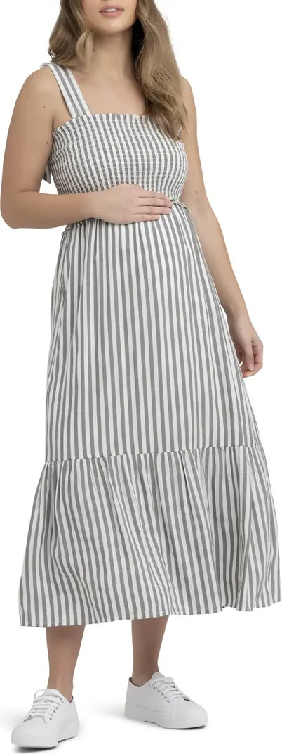 Ollie Smocked Maternity Dress Maternity Wedding Guest Dress Maternity Fall Outfits Clothes Work | Nordstrom