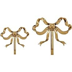 Home Decorative Hook Bow-Knot Brass Hook Wall Hooks for Hanging Hook for Coat Hat Towel Multi-Pur... | Amazon (US)