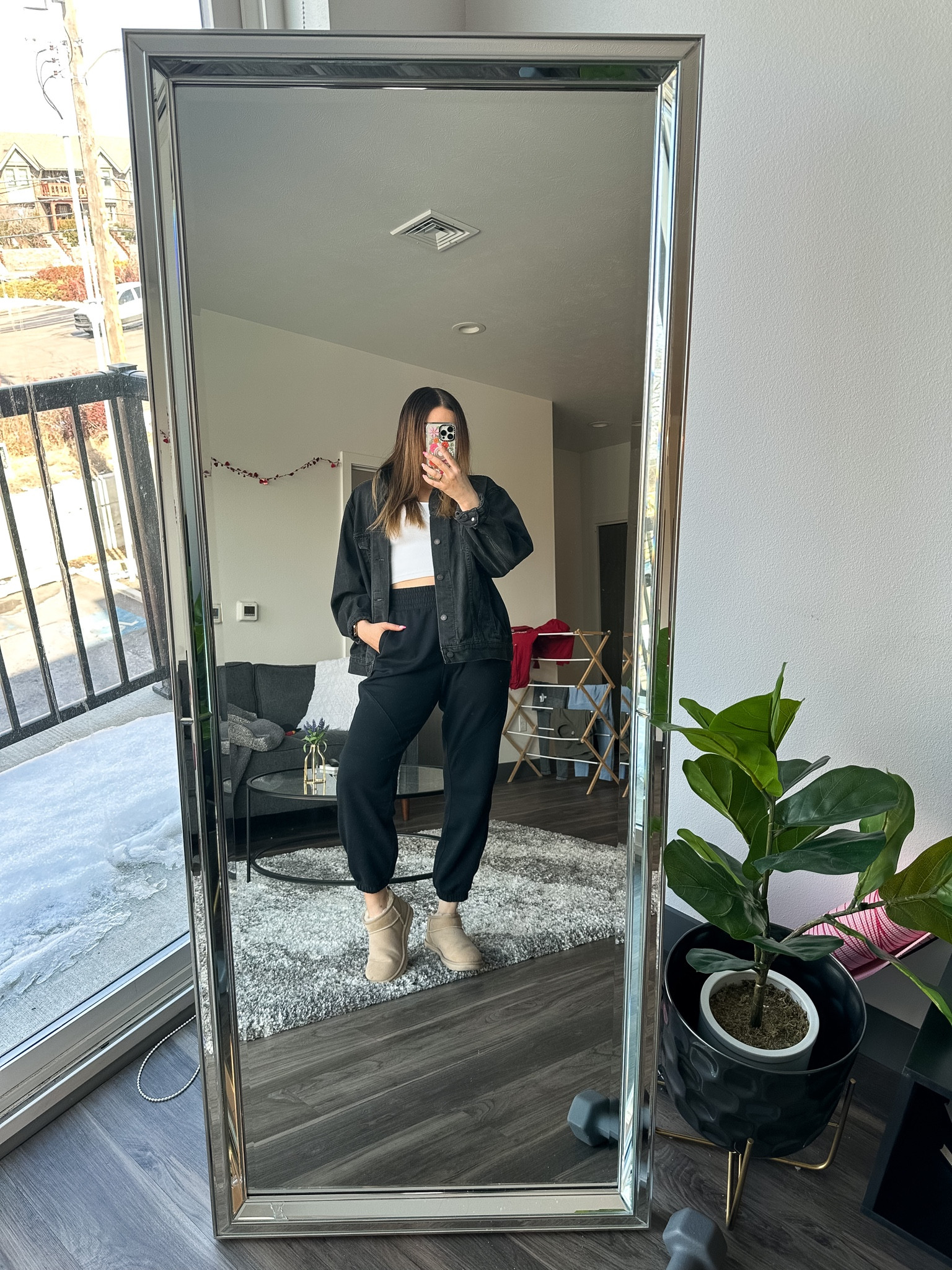 Casual and cozy work outfit! Perfect for lazy days and cold days. 

I’m wearing a men’s XL jacket, size M/L tank, size L pants and size 9 boots 

#LTKunder100 #LTKSale #LTKstyletip