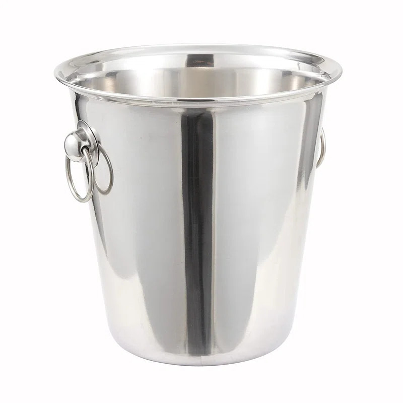 Stainless Steel (18/10) Ice Bucket | Wayfair North America