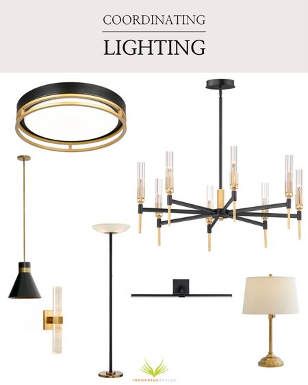 Here is a selection of coordinating light fixtures to help you create a well illuminated and cohesive home design! Use coordinating lighting throughout your living spaces to create a thoughtful and cohesive design  

#LTKfamily #LTKhome #LTKFind