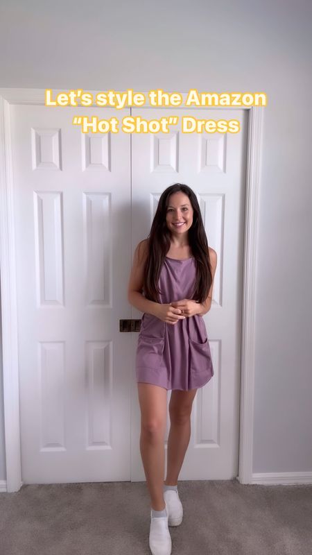 Surfer/sporty girl cool in this Amazon version of the hot shot mini dress! Wearing size small 

#LTKFitness #LTKTravel #LTKStyleTip