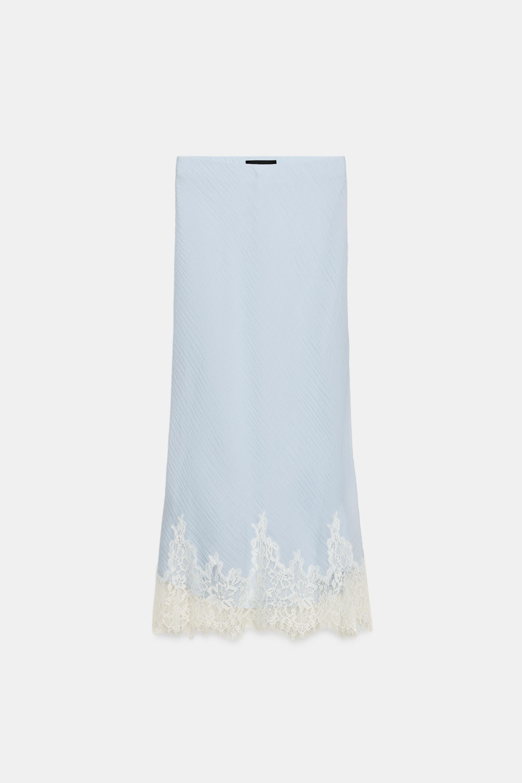 GONNA MIDI IN PIZZO | Zara IT