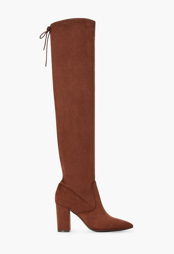 Aubriana Over-the-knee Heeled Boot | JustFab