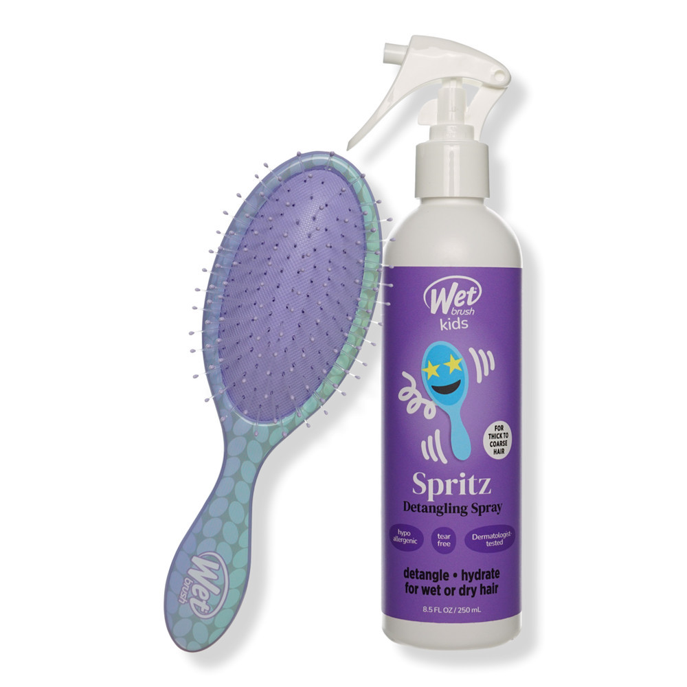 Wet Brush Kids Happy Hair Kit Detangling Spray & Midi Brush | Ulta