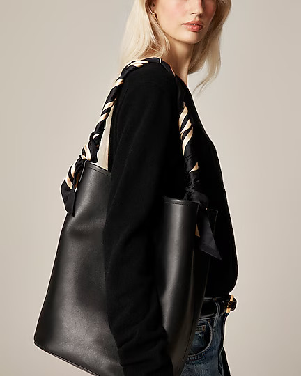 Printed silk scarf | J. Crew US