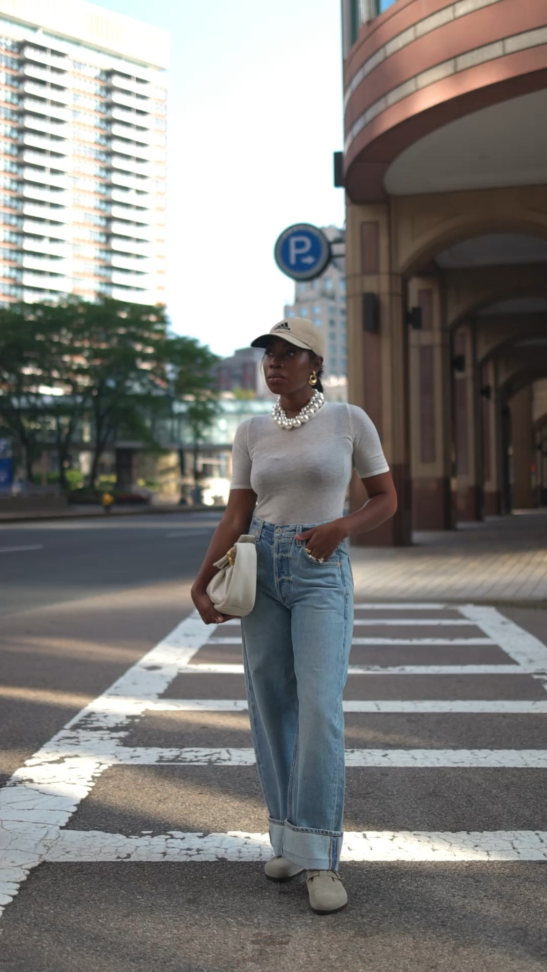Birkenstock Boston outfit wide leg jeans 

#LTKstyletip