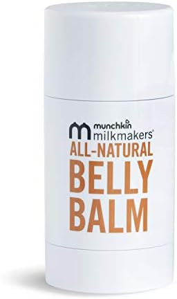 Munchkin Milkmakers All-Natural Moisturizing Belly Balm for Pregnancy Skincare with Mess-Free App... | Amazon (US)