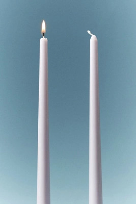 Smooth Taper Candle | Anthropologie (US)