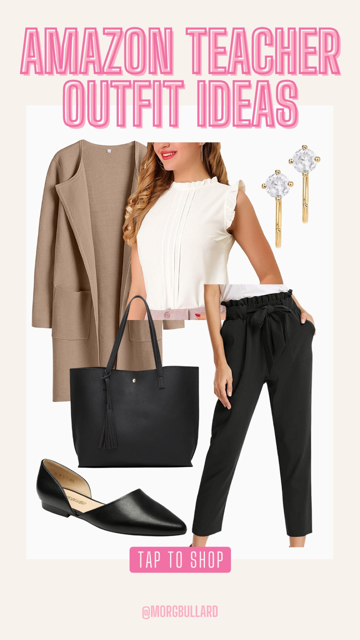 Teacher Outfit | Teacher Look | Teacher Fashion | Cardigan | Work Attire | Business Professional | Business Casual 

#LTKstyletip #LTKunder100 #LTKunder50
