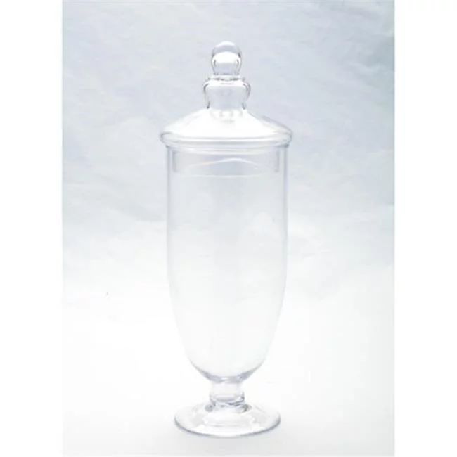 Apothecary Glass Jar with Lid&#44; Clear - Walmart.com | Walmart (US)