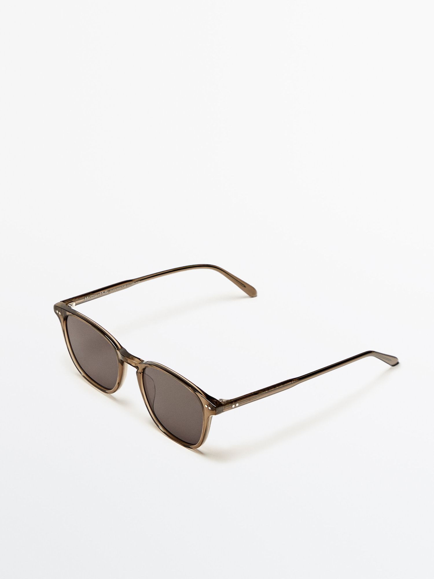 Sonnenbrille mit Kunststoffgestell | Massimo Dutti DE