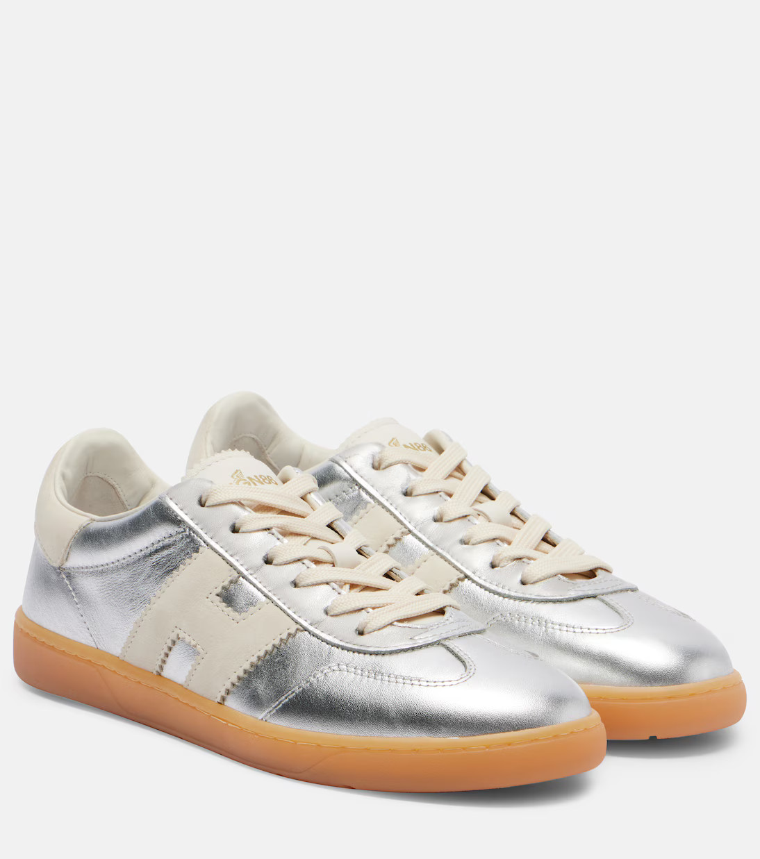 Cool metallic leather sneakers | Mytheresa (US/CA)