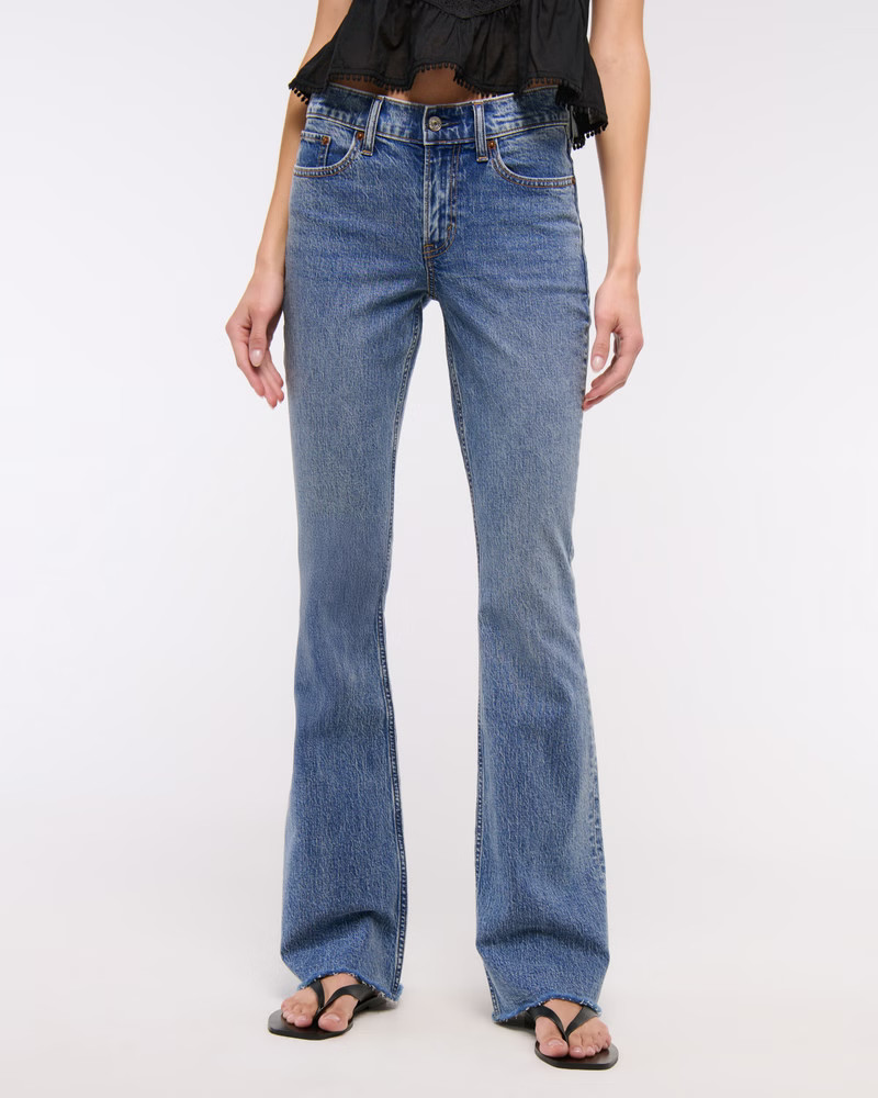 Women's Mid Rise Bootcut Jean | Women's Bottoms | Abercrombie.com | Abercrombie & Fitch (US)