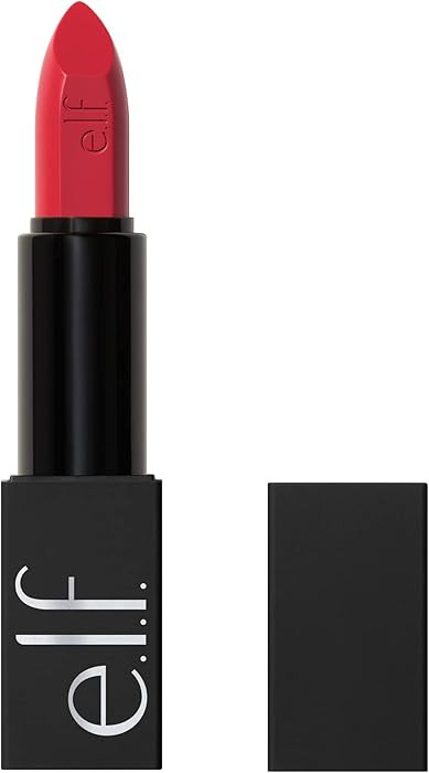 e.l.f. O Face Satin Lipstick, Creamy Lipstick, Loud AF | Amazon (US)