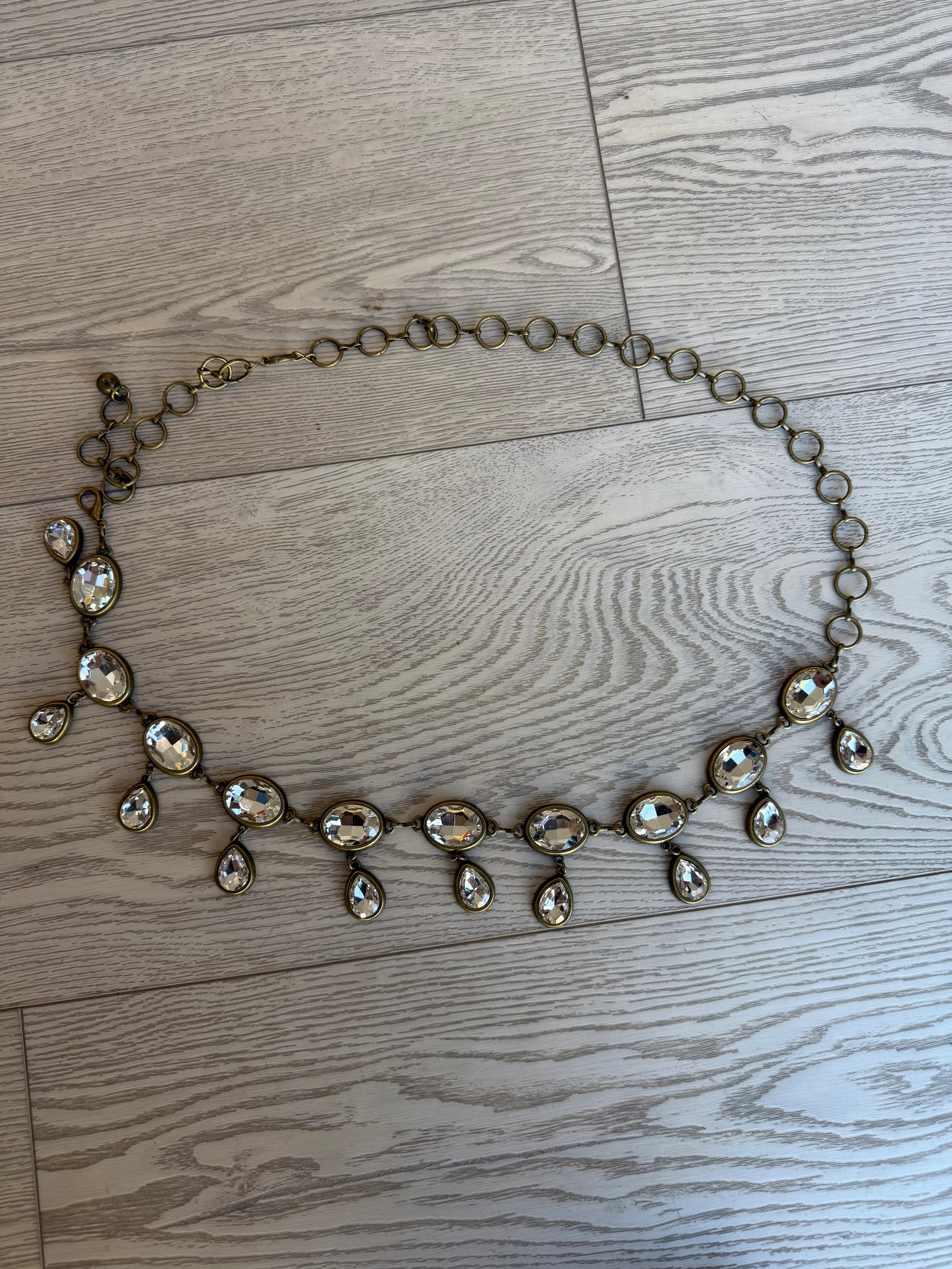 NEW!! "Desert Diamond" Chain Belt in Gold | Glitzy Bella