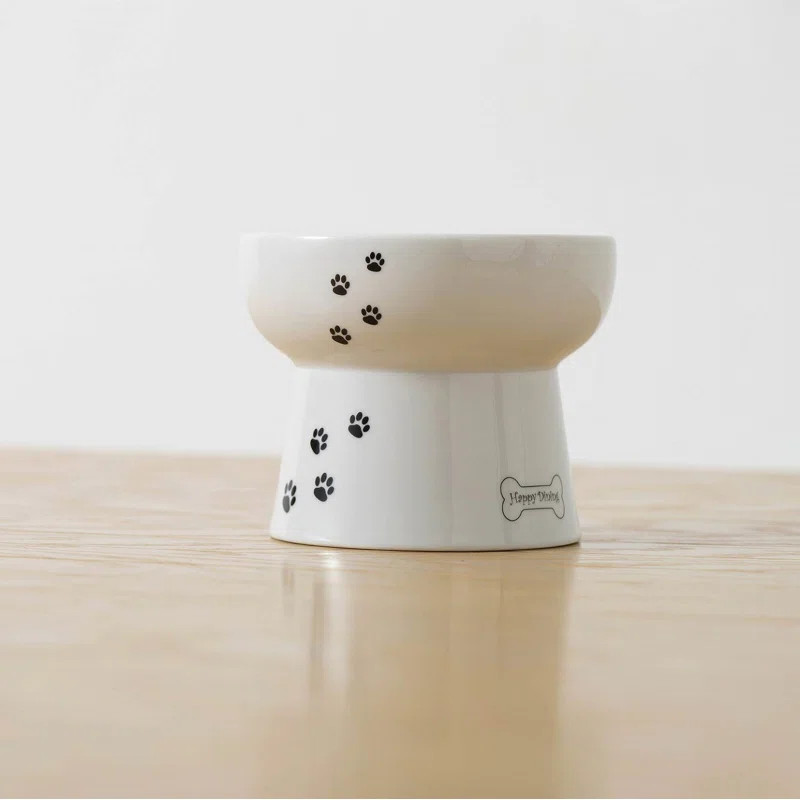 Raised Dog Food and Water Bowl | Wayfair North America