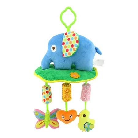 alextreme New Newborn Infant Crib Rattles Bell Toy Cartoon Animal Toddler Bed Hanging Owl/Fish/Eleph | Walmart (US)