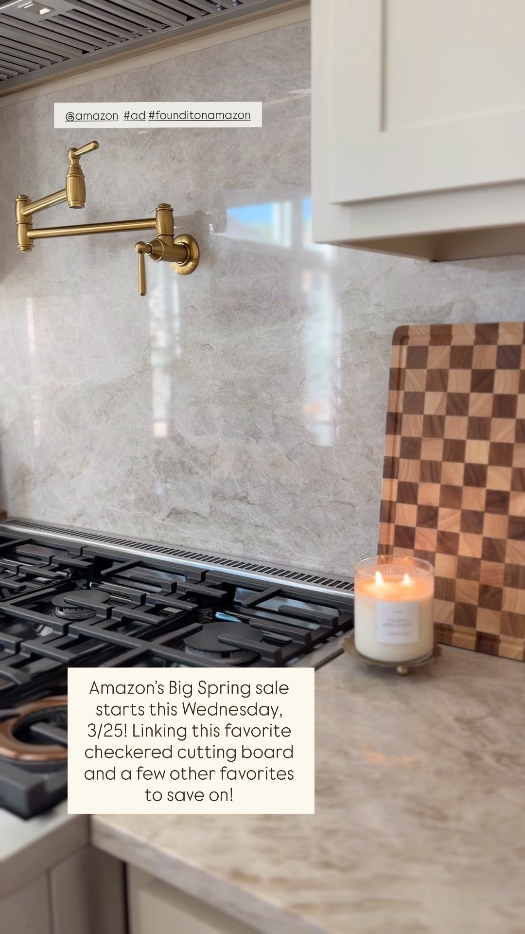 #ad The Amazon Big Spring Sale is kicking off this week! Runs 3/25 - 3/31 with awesome deals in so many categories - rounded up a few of my home favorites, including everyone's fave checkered cutting board! @amazon #founditonamazon 

 #LTKHome #LTKSaleAlert