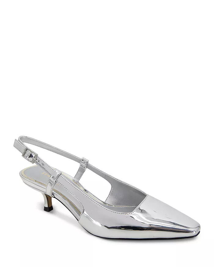 Women's Martha Pointed Toe Slip On Slingback Flats | Bloomingdale's (US)