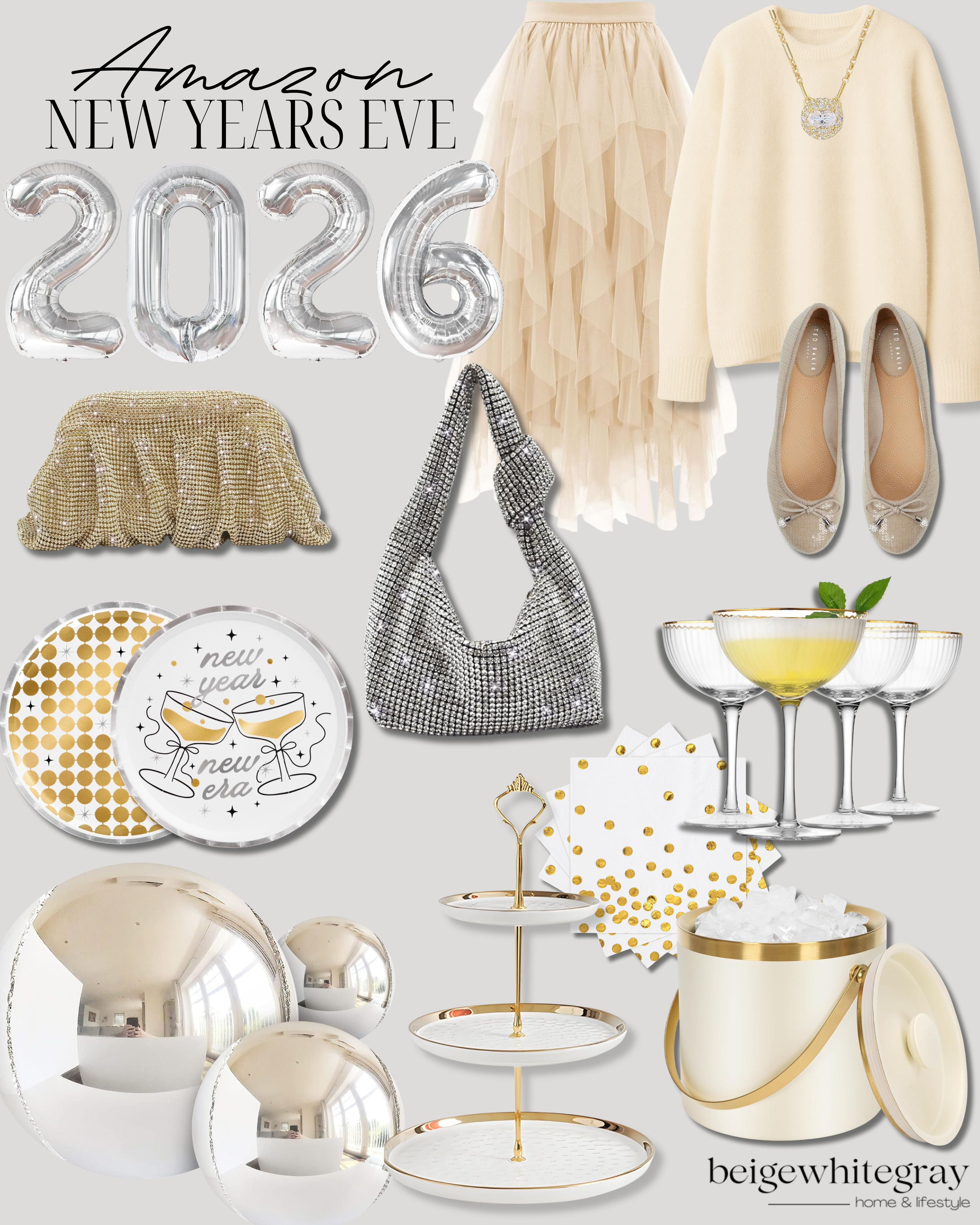 New Year’s Eve Essentials from Amazon!
Amazon Home / Amazon Holiday / Metallic Streamers / Disco Ball Decor / LED String Lights / Gold & Silver Balloons / Festive Banners / Champagne Bottle Decor / Glitter Table Runners / Confetti Poppers / Noise Makers / Party Hats & Tiaras / Gold-Rimmed Glassware / Cocktail Shaker Sets / Elegant Serving Trays / Charcuterie Boards / Tiered Dessert Stands / Candlelit Centerpieces / Taper Candle Holders / Sparkling Napkin Rings / Decorative Drink Stirrers / Photo Booth Props / Countdown Clocks / Party Favor Bags / Sequin Backdrops / Festive Coasters / NYE-Themed Plates & Napkins / New Year's Eve Outfits / Sequin Skirts / Holiday Outfits / Party Outfits /  

 

#LTKHoliday #LTKSeasonal #LTKHome