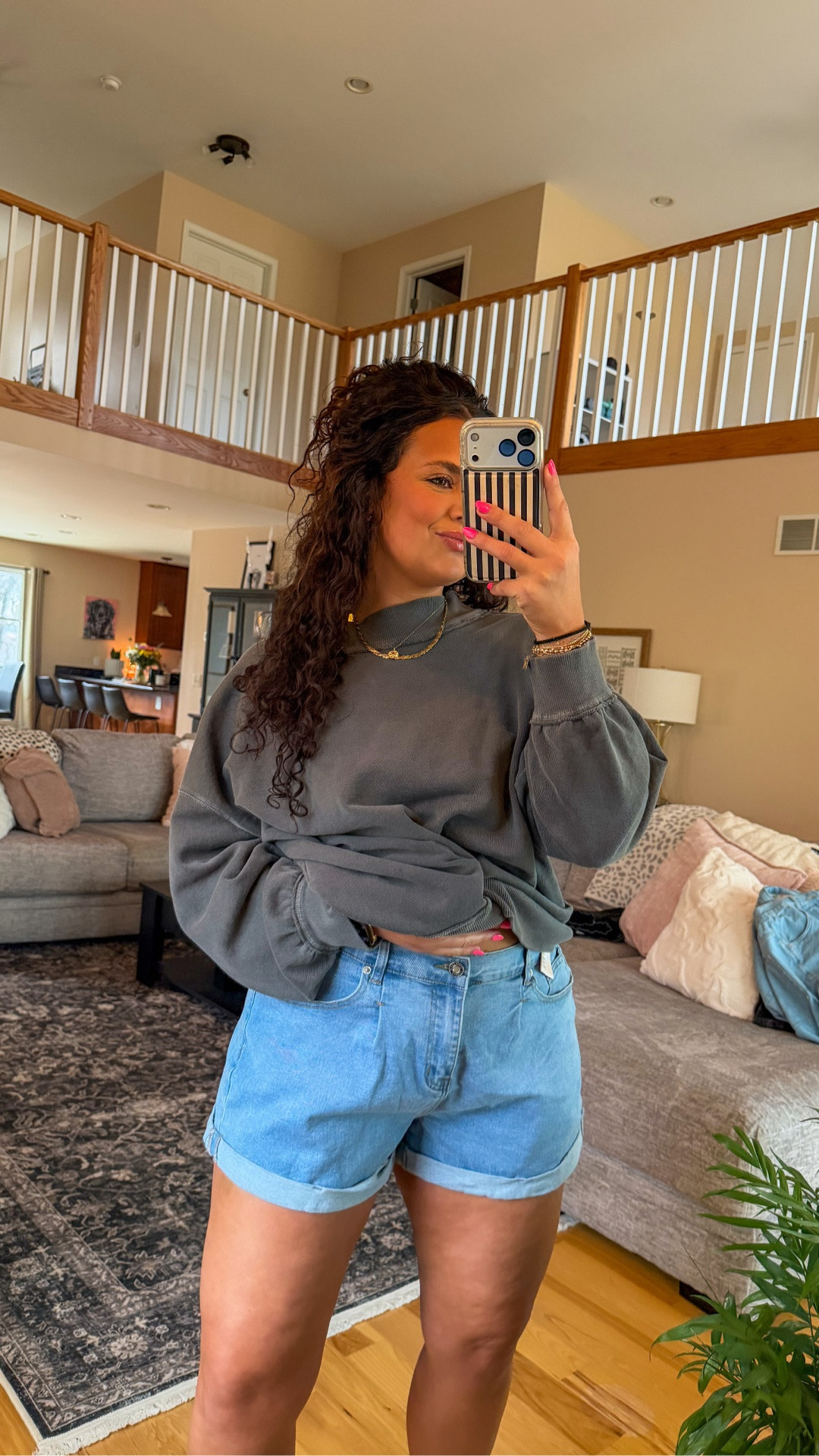 Amazon denim shorts!! My tried & true shorts that I wear all summer long!! I do a medium in the FP version of the shorts & a large in the Amazon version. These shorts are SO SIMILAR!! And the Amazon ones are a fraction of the price!!

#amazon

#LTKSpringSale #LTKMidsize #LTKSeasonal