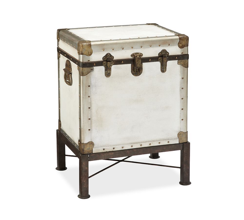 Ludlow Rectangular Trunk End Table (18.5) | Pottery Barn (US)