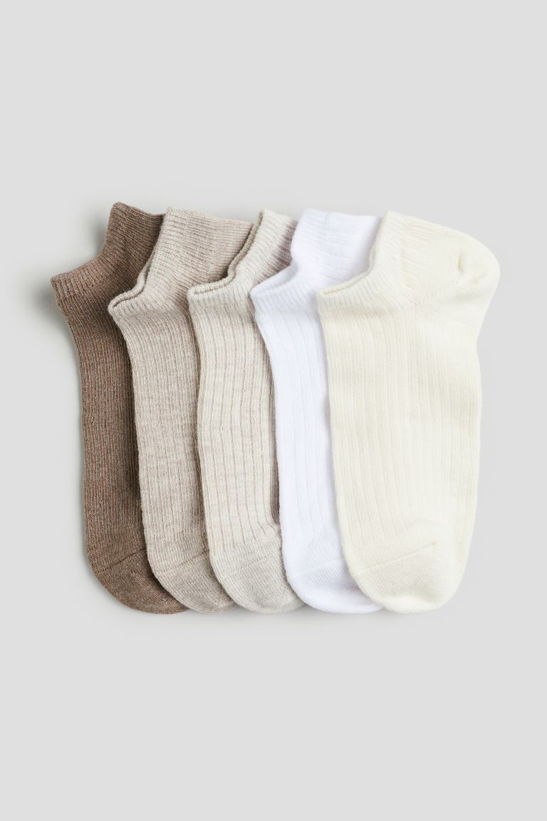5-pack Ankle Socks | H&M (US + CA)