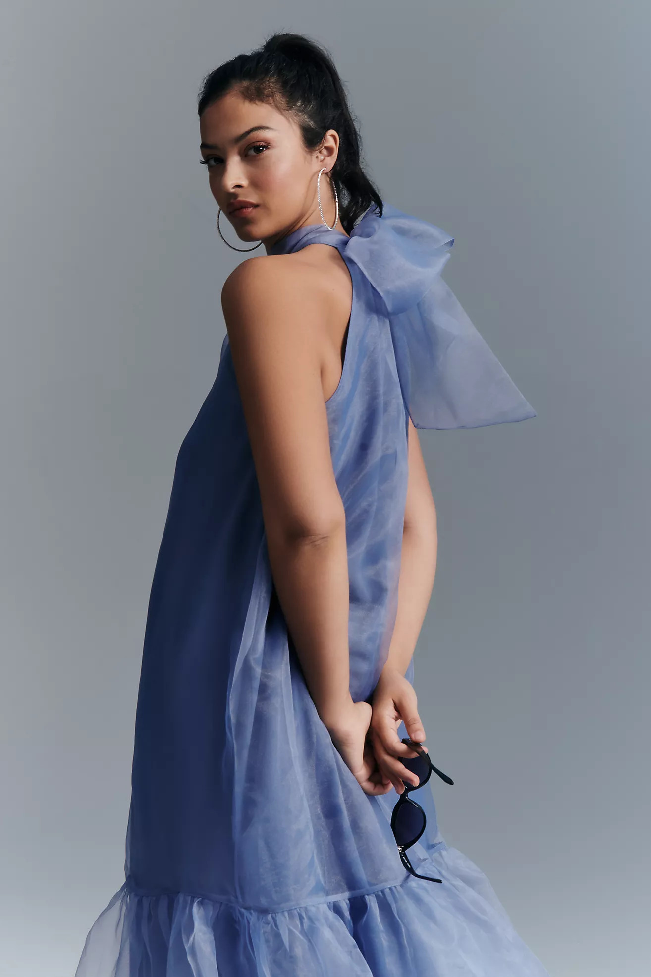 Maeve Tulle Halter Dress | Anthropologie (US)