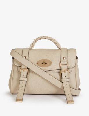 Alexa mini leather satchel bag | Selfridges