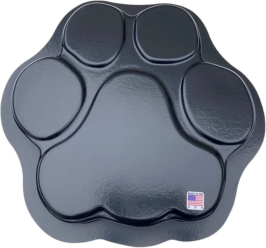 AUTUMN Made in USA Paw Print Mold, Dog Cat Paw Print Stepping Stone Mold, Dog Paw Mold, Concrete ... | Amazon (US)